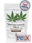Hemp Seed Oil 300mg Fatty Acid Capsules BritVits GB