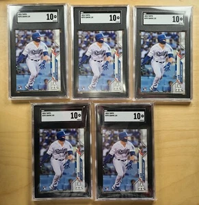 1x 2020 Topps Serie 1 Gavin Lux RC #292 SGC 10 gemas como nuevo Dodgers - Imagen 1 de 1