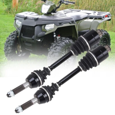 Rear L&R CV Joint Axles For Polaris Sportsman 500 4X4 HO EFI 2006-2013 1332421 - Image 1 of 4