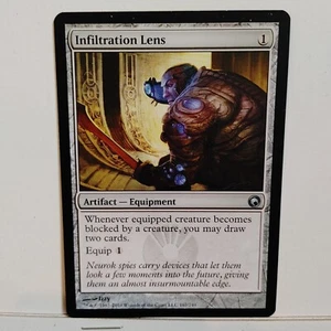 LENTE DE INFILTRACIÓN --- MTG -- CICATRICES DE MIRRODIN --- CASI NUEVA - Imagen 1 de 1