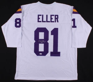 Carl Eller Signed Minnesota Vikings Throwback Jersey Inscribed HOF 04 (JSA COA)  - Picture 1 of 5