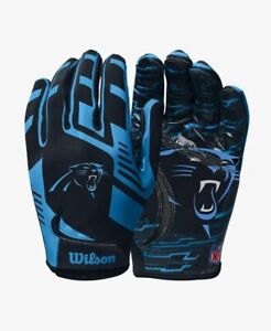 Carolina Panthers NFL Stretch Fit Receiver Football Gloves