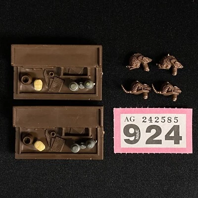 HEROQUEST TABLES BENCH HERO QUEST MB GAMES FURNITURE GAMES WORKSHOP RATS TERRAIN - Image 1 of 2