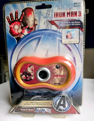 IRONMAN 儿童数码相机 120 张照片全新漫威 — 第 1/4 张图片