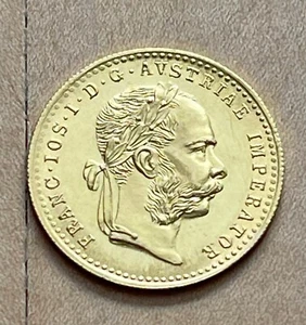 1 Dukat Gold Franz Joseph - Österreich Goldmünze 1915 - Feingewicht: 3,44 g - Bild 1 von 2