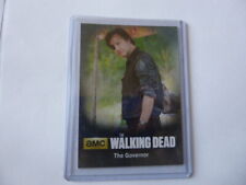 The Walking Dead Season 4 Part 1 Character Bio Chase Card The Governor C09
