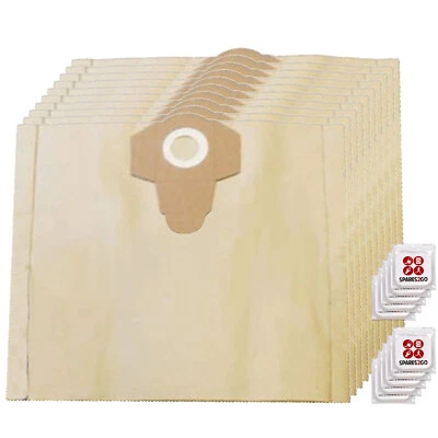 Staubbeutel für EINHELL BT-VC 1500 SA DUO 1400 INOX 1250 Staubsauger 30L x 10 + Frisch - Bild 1 von 4