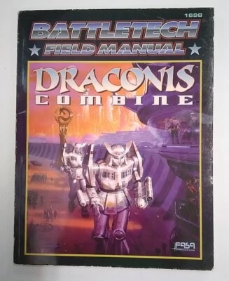 Battletech Field Manual: Draconis Combine, FASA #1698. PB, Very Good+ Condition - Image 1 of 4