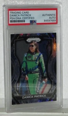 2018 PANINI DANICA PATRICK AUTOGRAPHED CARD#15 PSA/DNA AUTHENTIC AUTOGRAPH WOW - Image 1 of 4