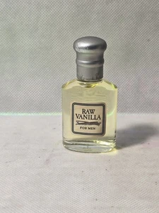 Vintage Coty Raw Vanilla For Men Cologne Splash .5 oz / 14.7 mL New Without Box  - Picture 1 of 2