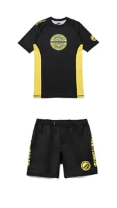 Moon Rock Shoyoroll Competitor 22.1 Training Rash Guard SS & Shorts kimono Bjj - Picture 1 of 7