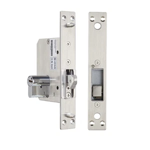 SS-330A Elektrisches Schiebetür-Hacken-Schloss / Zylinder / 12V DC / Fail Safe - Bild 1 von 8