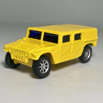 Maisto Commando Hum-V 1:64 Diecast H1 Hummer Diorama Modelo Amarillo Foto 1 de 4