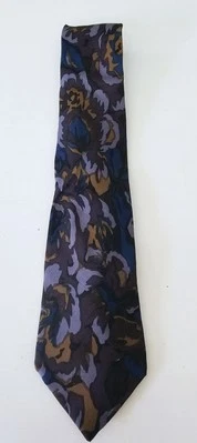 Corbata abstracta clásica vintage de Cambridge para hombre usada  Foto 1 de 2