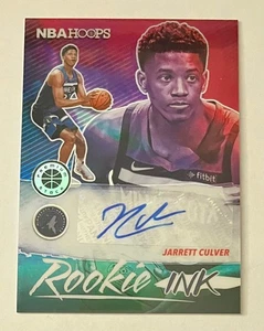 2019-20 Panini NBA Hoops Premium Stock Rookie Ink Jarrett Culver #RI-JCL Auto - Picture 1 of 2