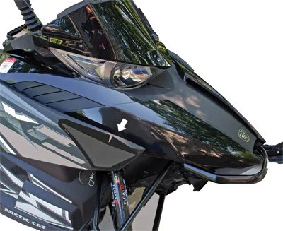 Kit de ventilación de escape Straightline Performance Frogzskin moto de nieve F0197 241-29094 Foto 1 de 4