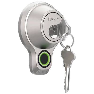 Cerradura inteligente táctil Lockly Flex - Entrada segura sin llave con reconocimiento de huellas dactilares... Foto 1 de 4