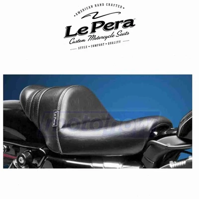 Le Pera Stubs Spoiler Seat for 2005-2010 Harley Davidson XL883L Sportster qe Foto 1 de 4