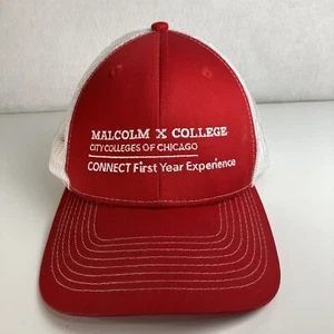 Malcolm X College Trucker Snapback Mütze Kappe Netzrücken Chicago City College - Bild 1 von 9