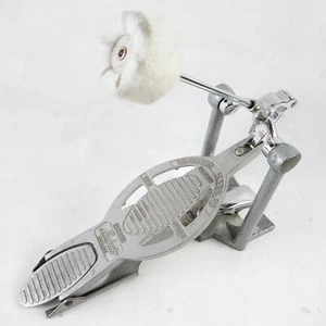 Ludwig Speed King Bass Drum Kick Pedal Twin Spring Chicago Beater Vintage60s USA - Picture 1 of 6