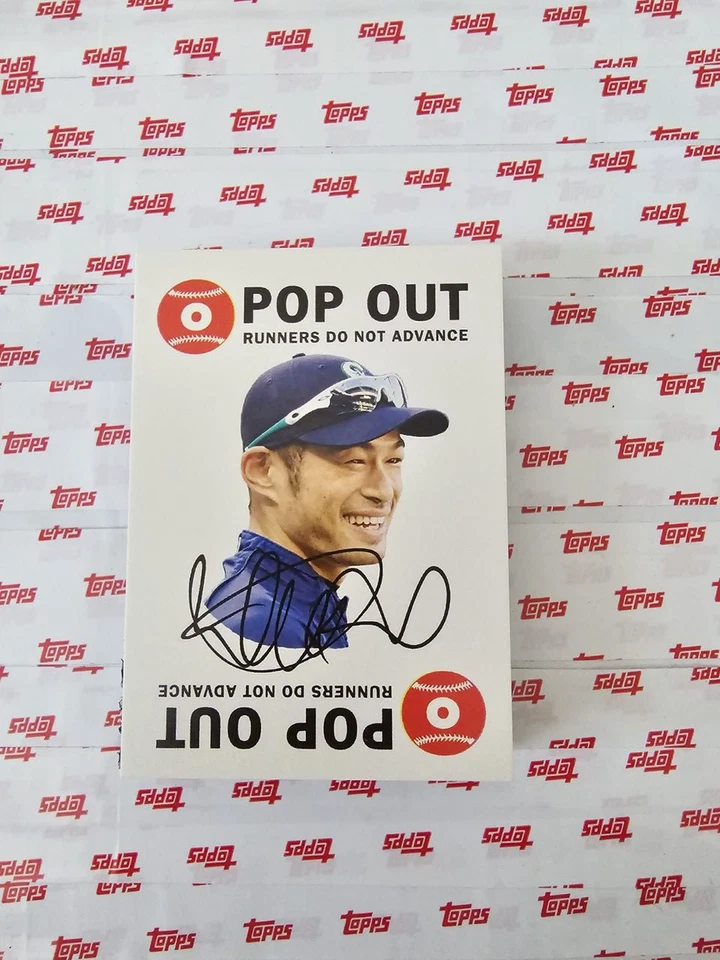 2023 Topps TBT Ichiro Suzuki 1968 Topps Game Mariners 6 Throwback Thursday - Image 1 of 2