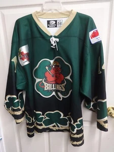 Camiseta deportiva de hockey usada de los Billings Bulls de Michael Mayra # 23 03-05 firmada 56 - Imagen 1 de 14