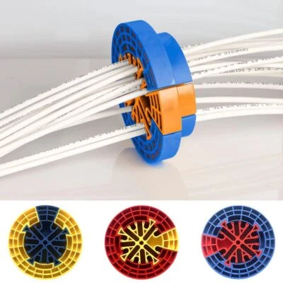 Colorful Cable Comb Dresser Plastic Cable Organizer Wire Harness Organizer - image 1 of 4