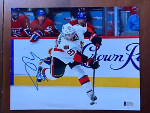 Erik Karlsson Signed Autograph 8X10 Photo Senators  COA Beckett Auto - Picture 1 of 2