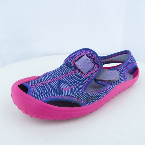 Scarpe da pescatore Nike bambina viola sintetiche gancio e passante taglia T 12 Medium