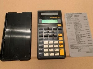 Texas Instruments TI-30 SLR+ Solar Powered Scientific Calculator w/Cover Works! - Picture 1 of 5