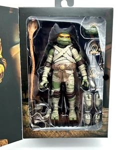 2022 Neca TMNT x Universal Monsters Michelangelo as The Mummy 7" Action Figure - Picture 1 of 14