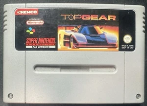 Top Gear - Super Nintendo SNES suministrado solo como carrito (correo gratuito del Reino Unido) - Imagen 1 de 2