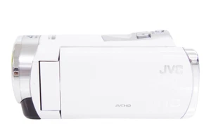 JVC GZ-HM33 Victor Everio High-definition Digital Video Camera White Very Good - Picture 1 of 3