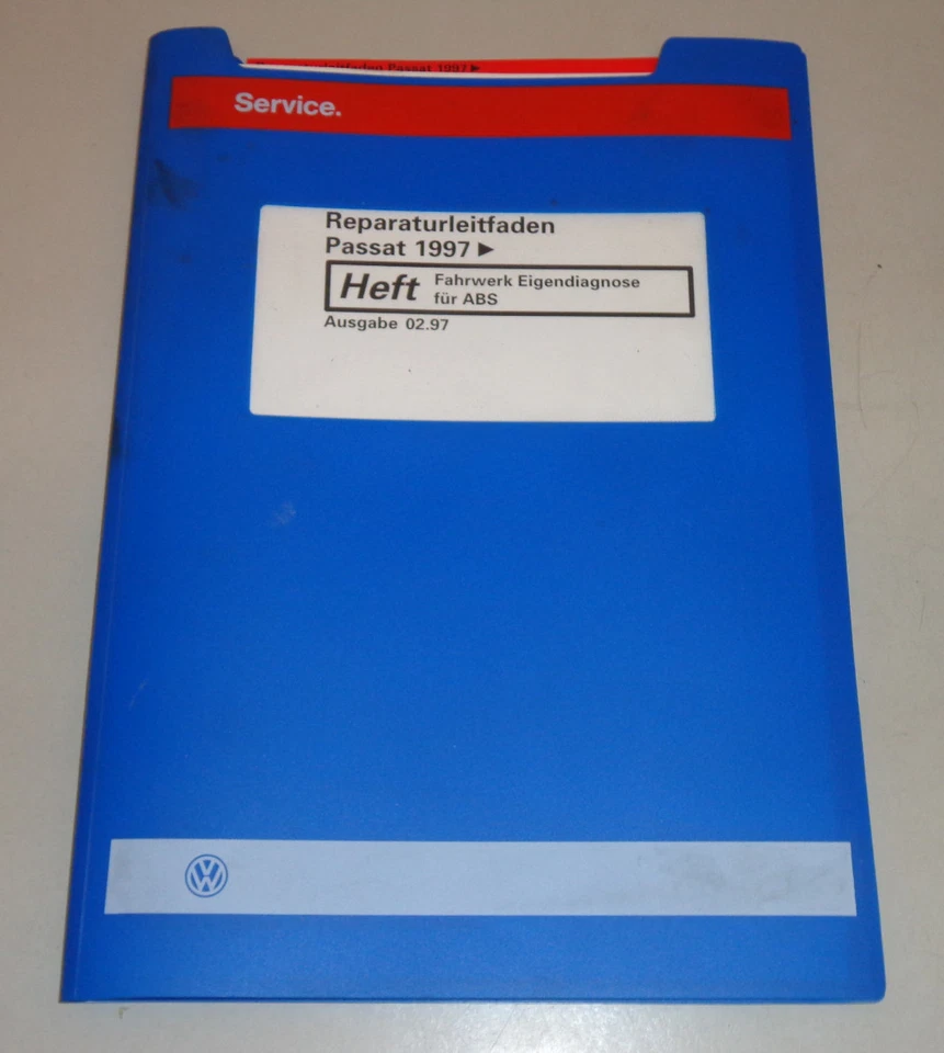 Werkstatthandbuch VW Passat B5 Tipo 3B Chasis Eigendiagnose ABS Stand 02/1997 - Imagen 1 de 1