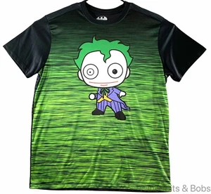 T-shirt DC Comics Batman Chibi Joker grafica poliestere taglia XL - Foto 1 di 4