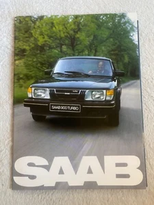 1982 Saab 900 and Turbo 32-page Sales Brochure Catalog Vintage with Inserts - Picture 1 of 2