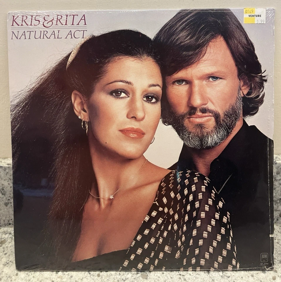 Kris Kristofferson & Rita Coolidge – Natural Act ; 1978 LP SEALED (SAWCUT) - Image 1 of 1
