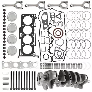 2.4L G4KE Engine Rebuild Kit Crankshaft Con Rods Bearing Set For Hyundai Kia 2.4 - Picture 1 of 12
