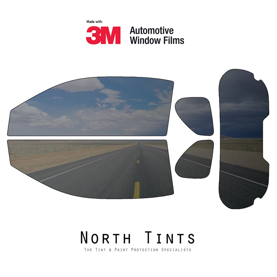 3M цвет стабильный PreCut окна оттенок стекла пленка для Scion iQ 2012-2014 - Изображение 1 из 4