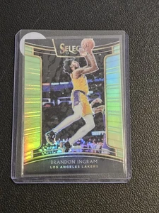 2018-19 Panini Select #44 Brandon Ingram Neon Green Prizms #/75 - Foto 1 di 2