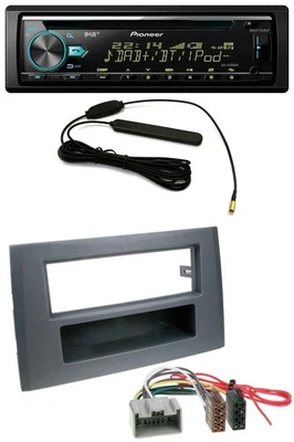 Pioneer CD MP3 AUX DAB USB Autoradio für Volvo XC90 (14 Pin, 2002-2014) - Bild 1 von 4