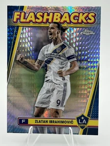 2024 Topps Chrome MLS FLASHBACKS PRISM Refractor #150 Zlatan Ibrahimovic - Bild 1 von 2