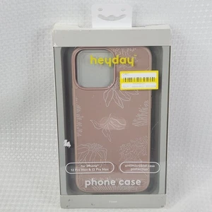 Heyday iPhone 12 Pro Max - 13 Pro Max Handyhülle Rosa Blumen - Bild 1 von 3