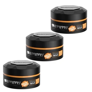 3x Gummy Professional Keratin Complex Max Hold Hair Styling Wax - 150ml (Orange) - Picture 1 of 4