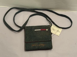 Vintage Tommy Hilfiger Denim Wallet On A String y2k 90s - Picture 1 of 10