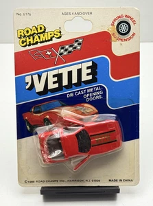 Road Champs - 'Vette (1986) - rote C4 Chevrolet Corvette - Maßstab 1:64 - Bild 1 von 2