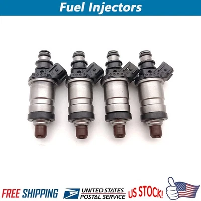 4 piezas inyectores de combustible FJ581 PARA 1996-2001 ACURA INTEGRA 1,8 L L L4 06164-P2J-010 EE. UU. Foto 1 de 4