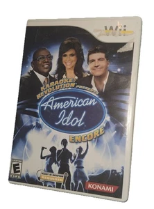 Karaoke Revolution Presents American Idol Encore Nintendo Wii CIB Konami 2008 - Picture 1 of 6