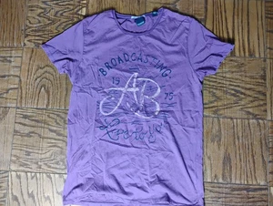 Scotch and Soda women's L purple shirt graphic shirt - Picture 1 of 8
