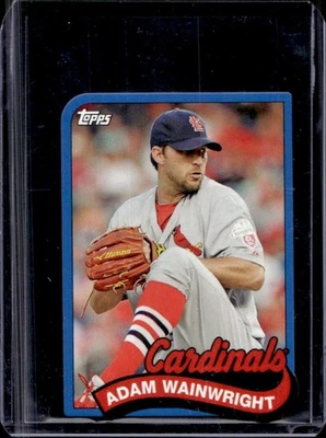 2014 Topps Adam Wainwright 1989 Die Cut Minis #TM-47 Cardinals - Image 1 of 2